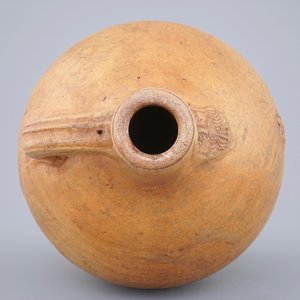 A large brown-glazed stoneware bellarmine jug, 18th C. — 照片 6