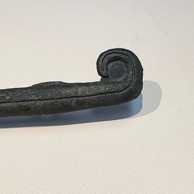 A large Chinese archaic bronze dragon-shaped fitting, early Western Zhou — photo 10
