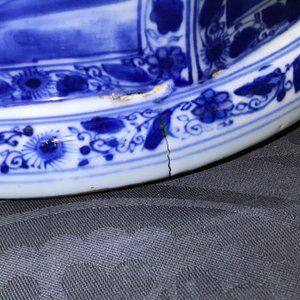 A large Chinese blue and white baluster jar and cover with floral panels, Kangxi — photo 15