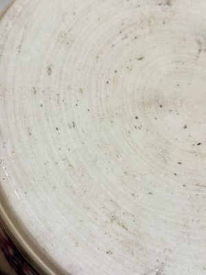 A large Chinese blue and white 'birds, bamboo and flowers' brush pot, Transitional period — foto 18