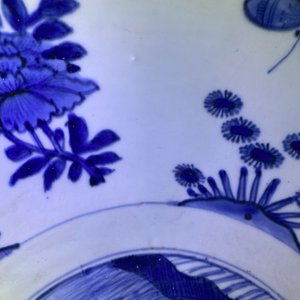 A large Chinese blue and white 'ducks' bowl, Wanli — 照片 11