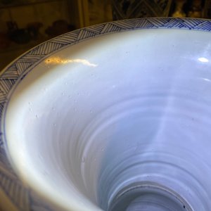 A large Chinese blue and white five-piece garniture, Kangxi — 照片 59