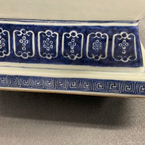 A large Chinese blue and white 'Seven Sages of the Bamboo Grove' vase, Qianlong — 照片 27