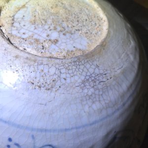 A large Chinese blue and white Swatow bowl, Ming — 照片 14