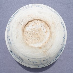 A large Chinese blue and white Swatow bowl, Ming — 照片 17