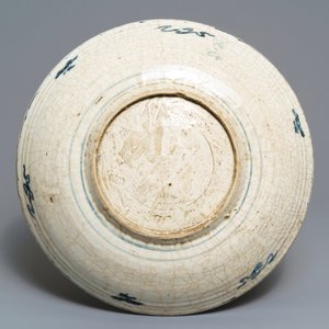 A large Chinese blue and white Swatow dish, Ming — 照片 2