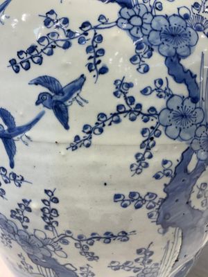 A large Chinese blue and white 'Three Friends of Winter' vase, Jiajing — 照片 16