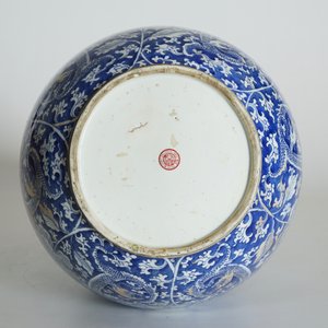 A large Chinese blue and white triple gourd vase, Kangxi — 照片 26