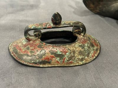A large Chinese bronze Buddhist lion censer, probably Ming — 照片 21