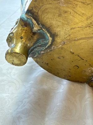 A large Chinese bronze 'Dragon' tripod censer, 19th C. — foto 21