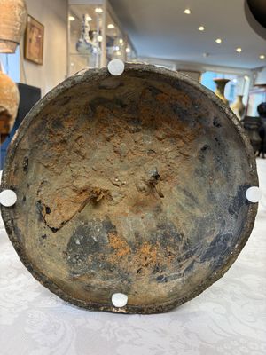 A large Chinese bronze figure of Weituo — foto 31