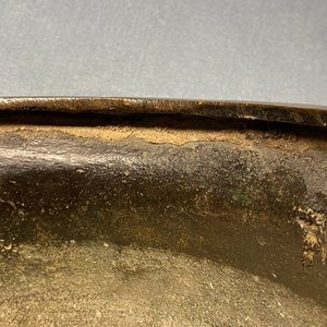 A large Chinese bronze 'Gui' vessel on hardwood stand, Yuan — 照片 14