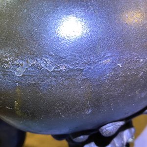 A large Chinese bronze incense burner and cover on carved wooden stand, Ming — photo 30