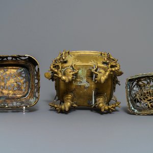 A large Chinese bronze incense burner for the Vietnamese market, 19th C. — 照片 6