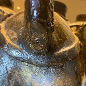 A large Chinese bronze 'lion' censer, Ming — photo 12