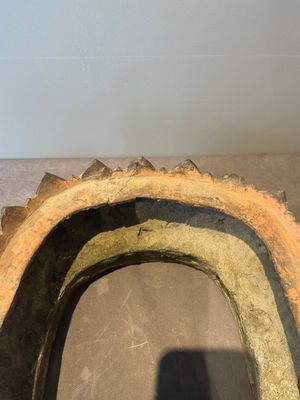 A large Chinese bronze lotus throne, Ming — photo 9