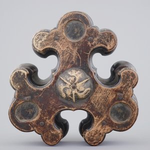 A large Chinese bronze tripod censer on stand, 17/18th C. — 照片 5