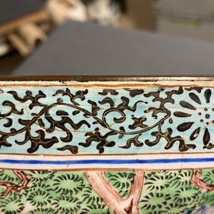 A large Chinese Canton enamel 'scholars' bowl, Yongzheng/Qianlong — photo 12