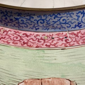 A large Chinese Canton enamel 'scholars' bowl, Yongzheng/Qianlong — photo 21