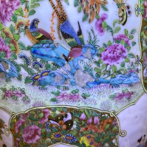A large Chinese Canton famille rose vase, 19th C. — photo 12