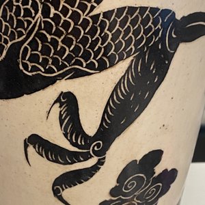 A large Chinese Cizhou meiping 'dragon' vase, Song/Yuan — 照片 19