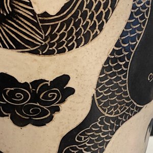 A large Chinese Cizhou meiping 'dragon' vase, Song/Yuan — 照片 20