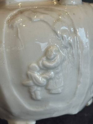 A large Chinese Dehua blanc de Chine wine pot, Kangxi — photo 15