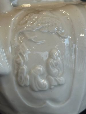 A large Chinese Dehua blanc de Chine wine pot, Kangxi — photo 17