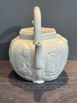 A large Chinese Dehua blanc de Chine wine pot, Kangxi — photo 4