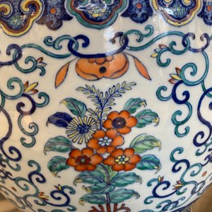A large Chinese doucai 'hu' vase, Qianlong mark, 19th C. — photo 22