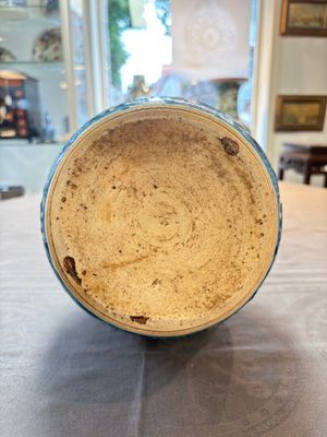 A large Chinese Fahua 'Ba Xian Zhu Shou 八仙祝壽' double gourd vase, 19th C. — photo 6