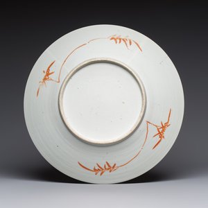 A large Chinese famille rose '100 boys' dish, 19th C. — 照片 2