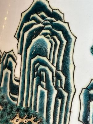 A large Chinese famille rose '100 deer' 'hu' vase, Qianlong mark, 19th C. — photo 23
