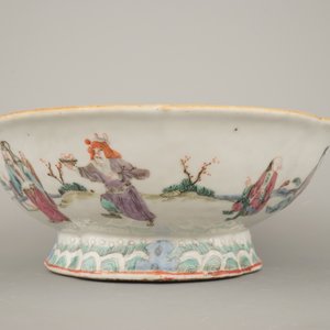 A large Chinese famille rose bowl, 19th C. — 照片 8