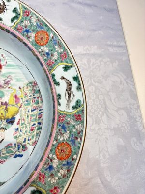 A large Chinese famille rose 'General Yang' basin, Yongzheng — photo 13