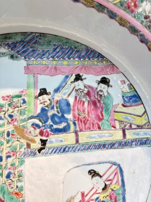 A large Chinese famille rose 'General Yang' basin, Yongzheng — photo 5