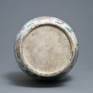 A large Chinese famille rose vase, 19th C. — photo 5