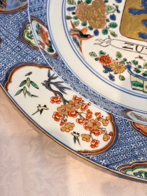 A large Chinese famille verte armorial 'Provinces' dish with the arms of Zutphen, Kangxi — 照片 5