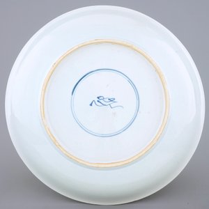 A large Chinese famille verte dish: Romance of the Western Chamber, Kangxi — 照片 3