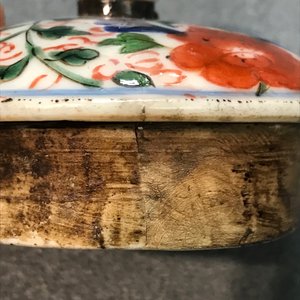 A large Chinese famille verte melon-shaped teapot and cover, Kangxi — 照片 12