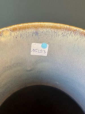 A large Chinese flambé glaze 'hu' vase with Taotie handles, Qing — 照片 1