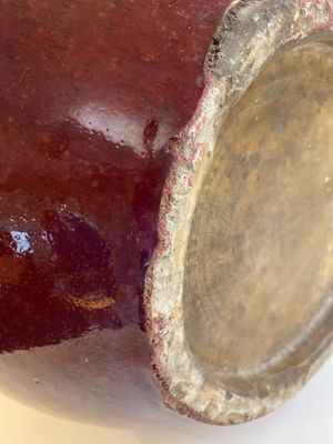 A large Chinese flambé-glazed jardinière, 19th C. — 照片 11