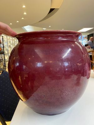 A large Chinese flambé-glazed jardinière, 19th C. — 照片 3