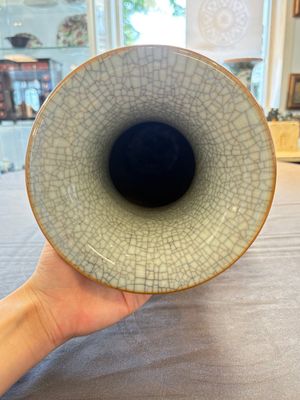 A large Chinese ge-type vase, 19th C. — photo 5
