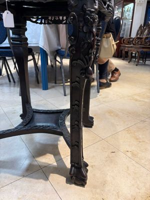 A large Chinese hongmu stand, 19th C. — photo 17