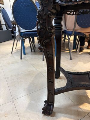 A large Chinese hongmu stand, 19th C. — photo 18