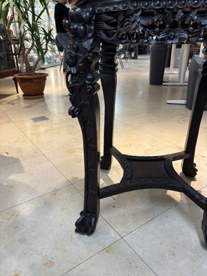 A large Chinese hongmu stand, 19th C. — photo 20