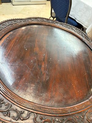 A large Chinese hongmu stand, 19th C. — photo 6