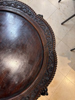 A large Chinese hongmu stand, 19th C. — photo 9