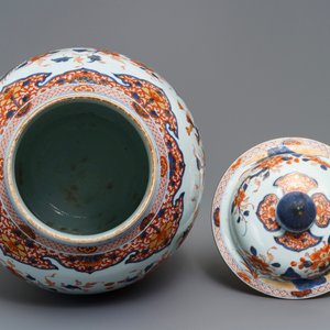 A large Chinese Imari-style baluster jar and cover, Kangxi — 照片 5
